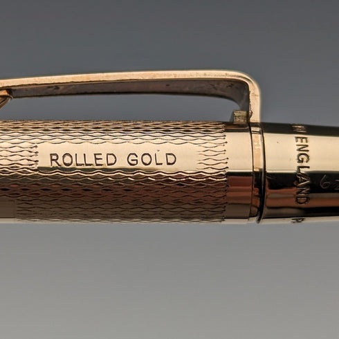 英國復古 YARD-O-LET 捲金推進式迷你鉛筆 YARD-O-LETTE